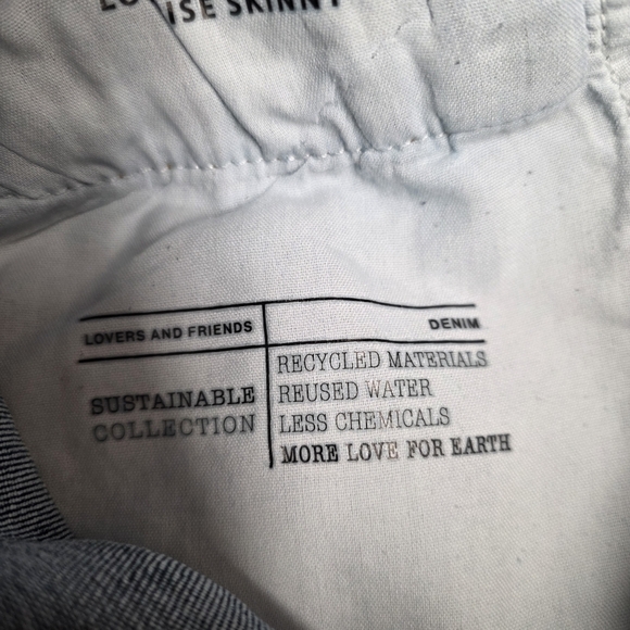 Lovers and Friends Ricky Skinny Jeans Sz 23 - Picture 15 of 16